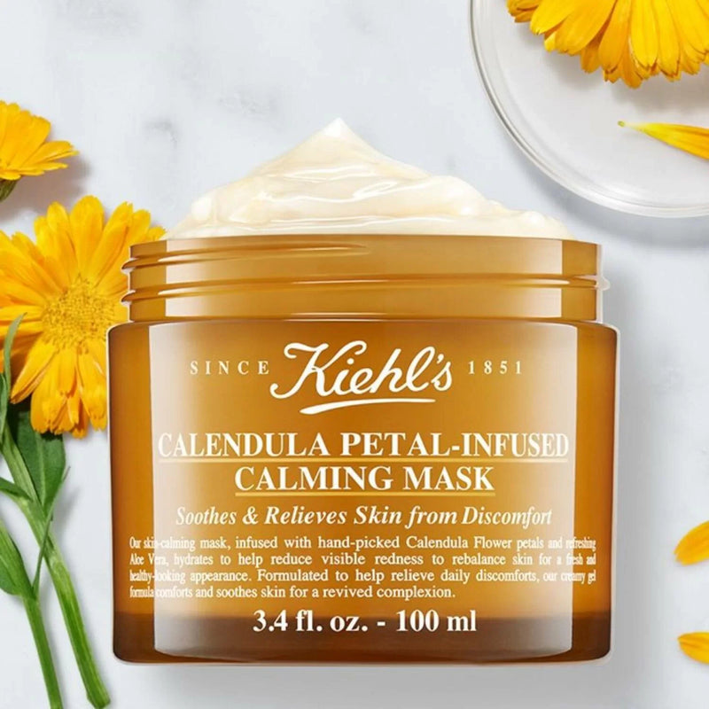 Calendula Petal Mask.