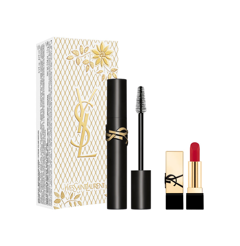 Lash Clash Extreme Volume Mascara (Holiday 2024 Set with Mini Rouge Pur Couture)