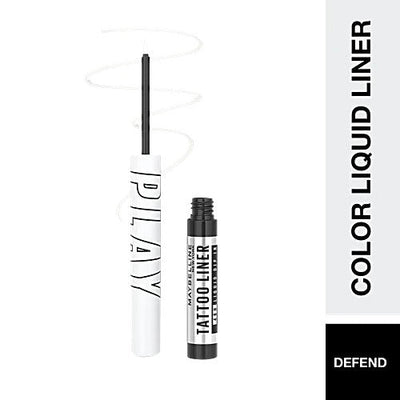 Tattoo Liner Play DEFEND AS XWhite.